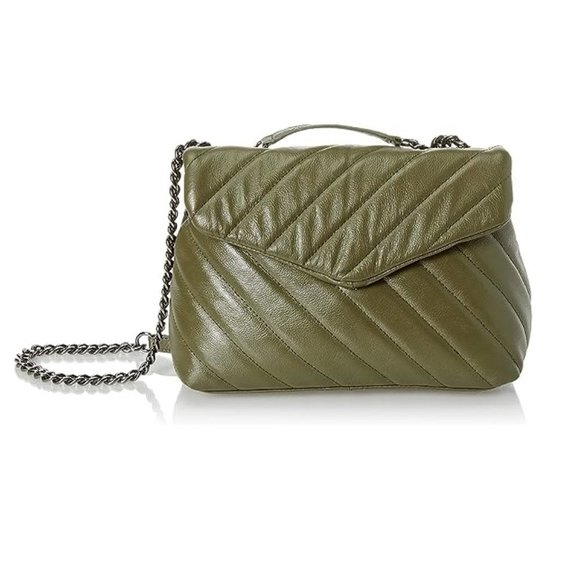 Vince Camuto Women’s Rylan Crossbody Bag – Leather Flap Bag With Zipper Details – Hands-Free Style - View #7